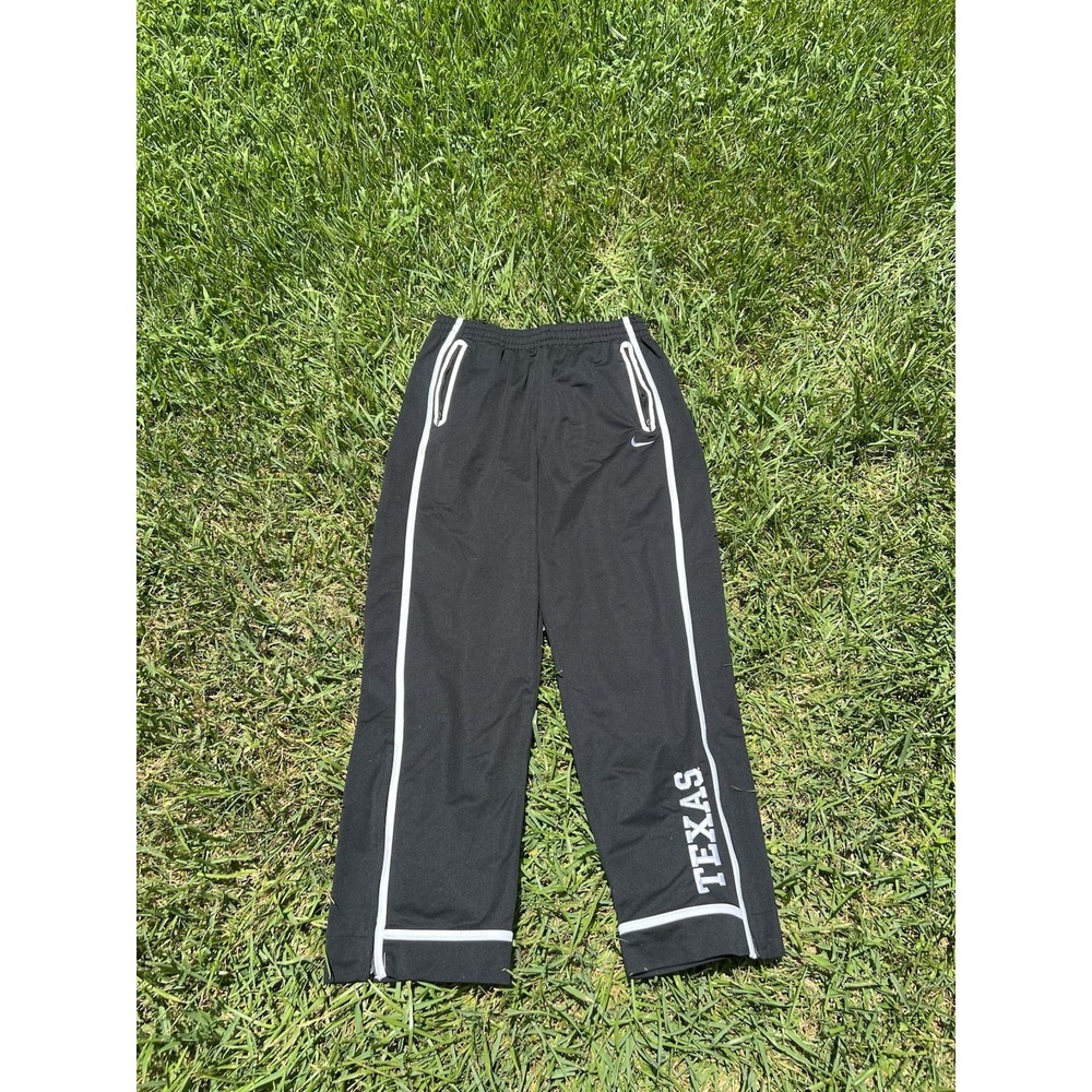 Nike Pants Mens L University Texas Side Zip Baggy Track Swoosh Y2K